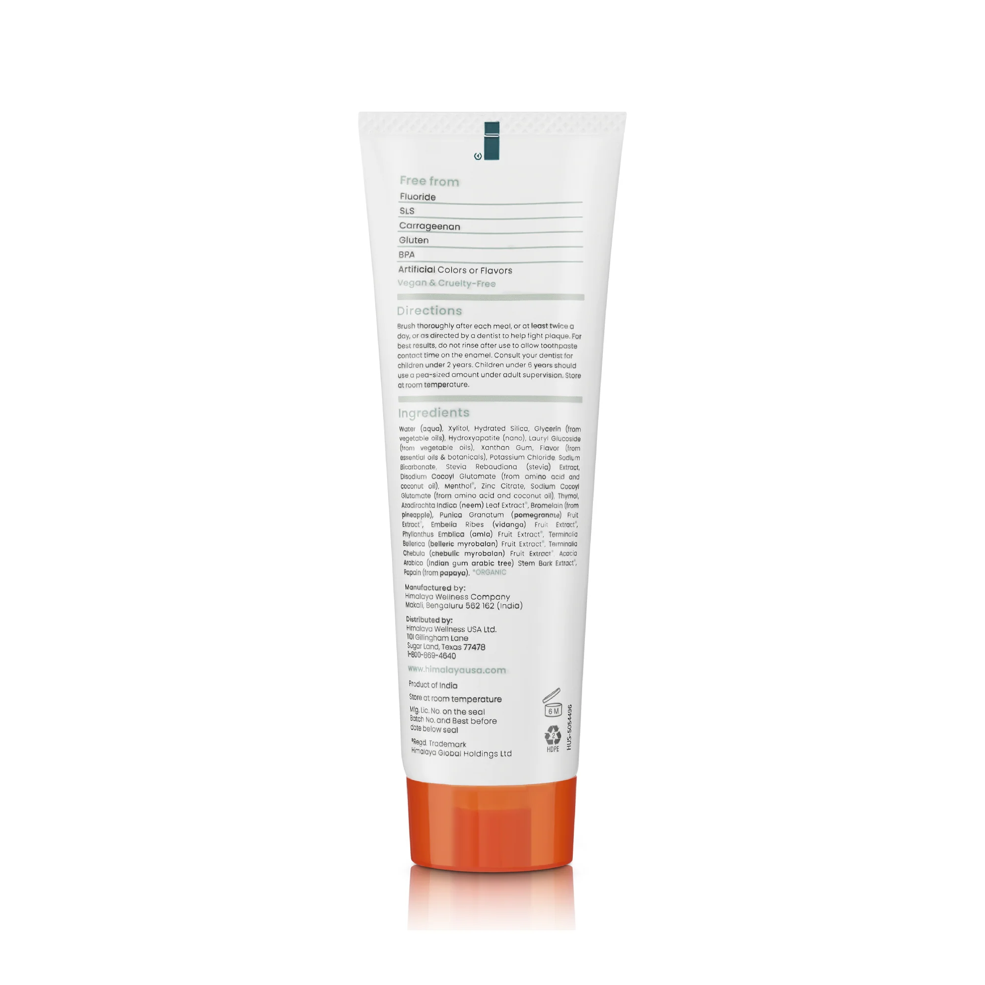 Himalaya Botanique Whitening-Zahnpasta mit Hydroxylapatit - 113 g - Image 7