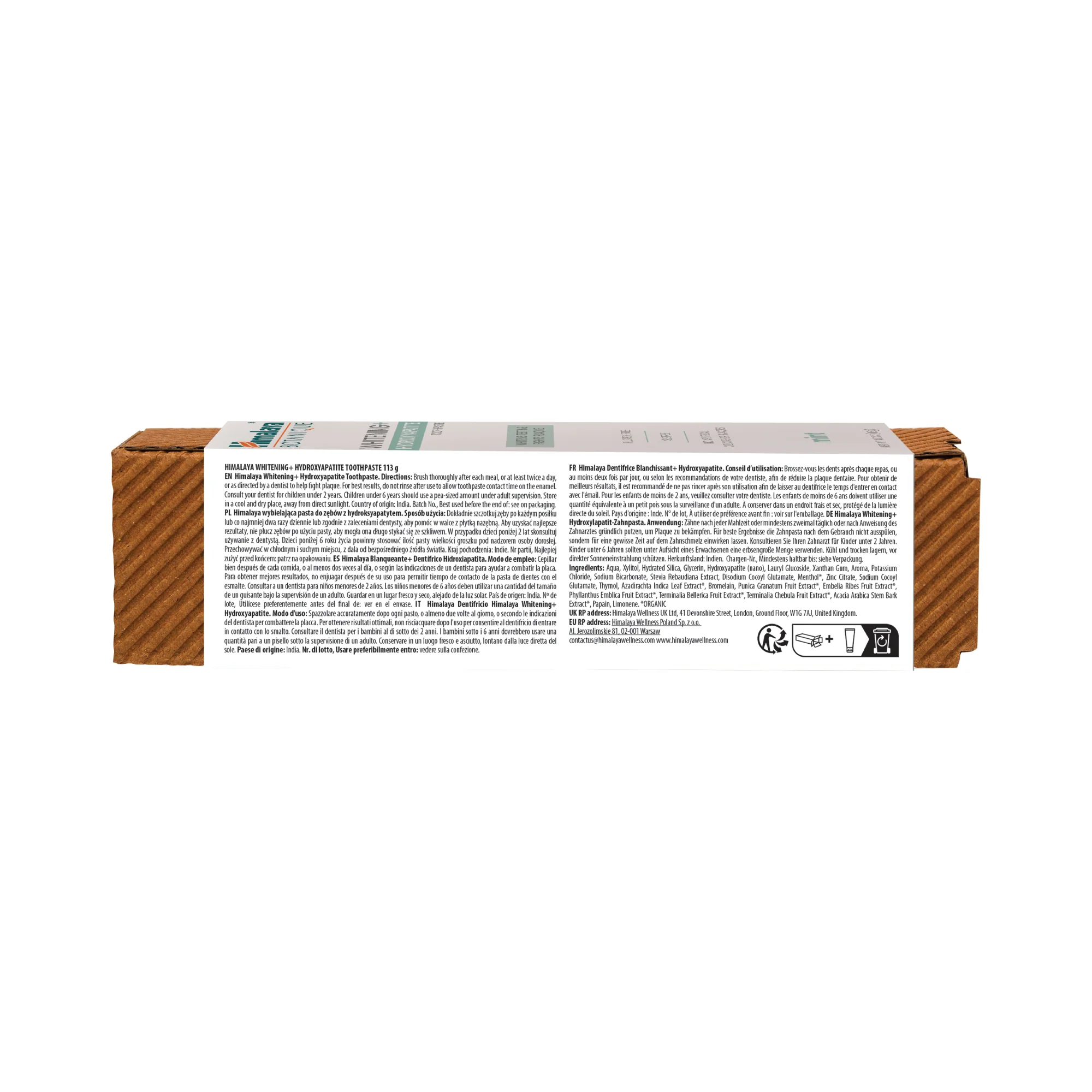 Himalaya Botanique Whitening-Zahnpasta mit Hydroxylapatit - 113 g - Image 9