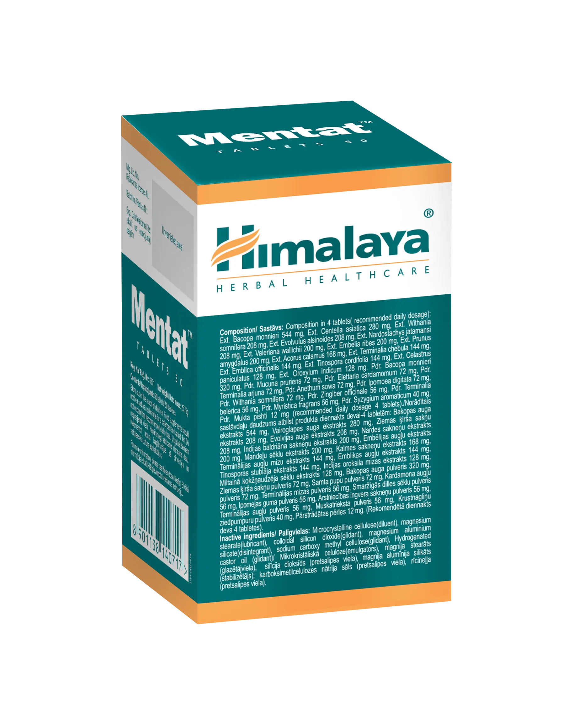 Himalaya Mentat - 50 Tablets - Image 4
