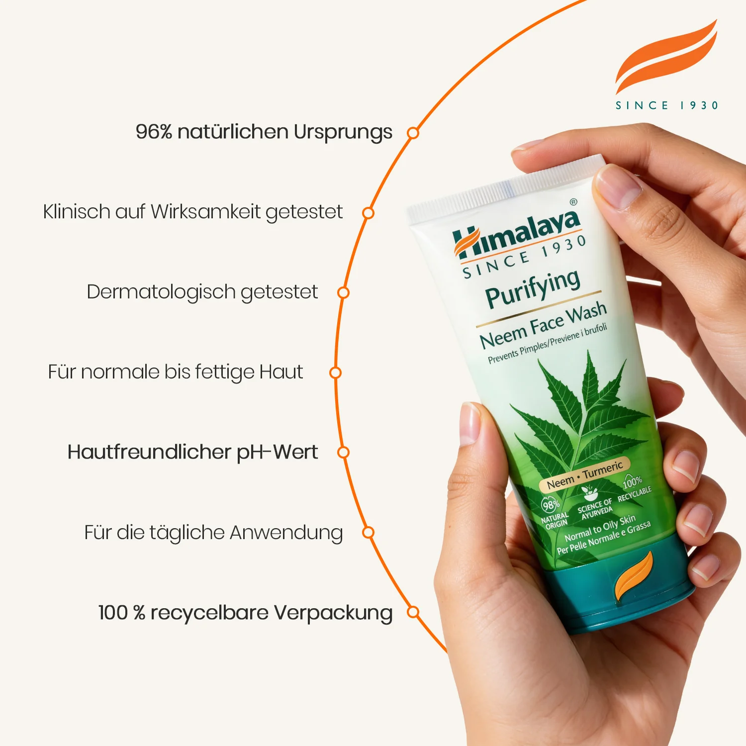 Himalaya Neem-Gesichsreinigungsgel - 150ml - Image 4