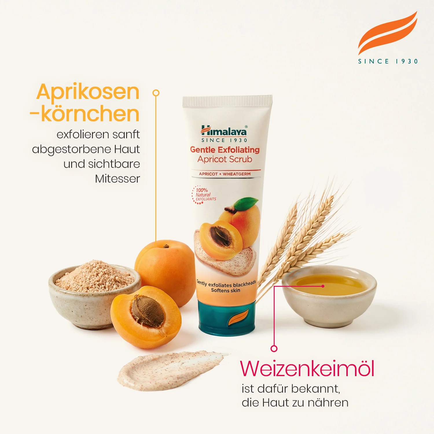 Himalaya Sanftes Aprikosenpeeling - 75ml - Image 4