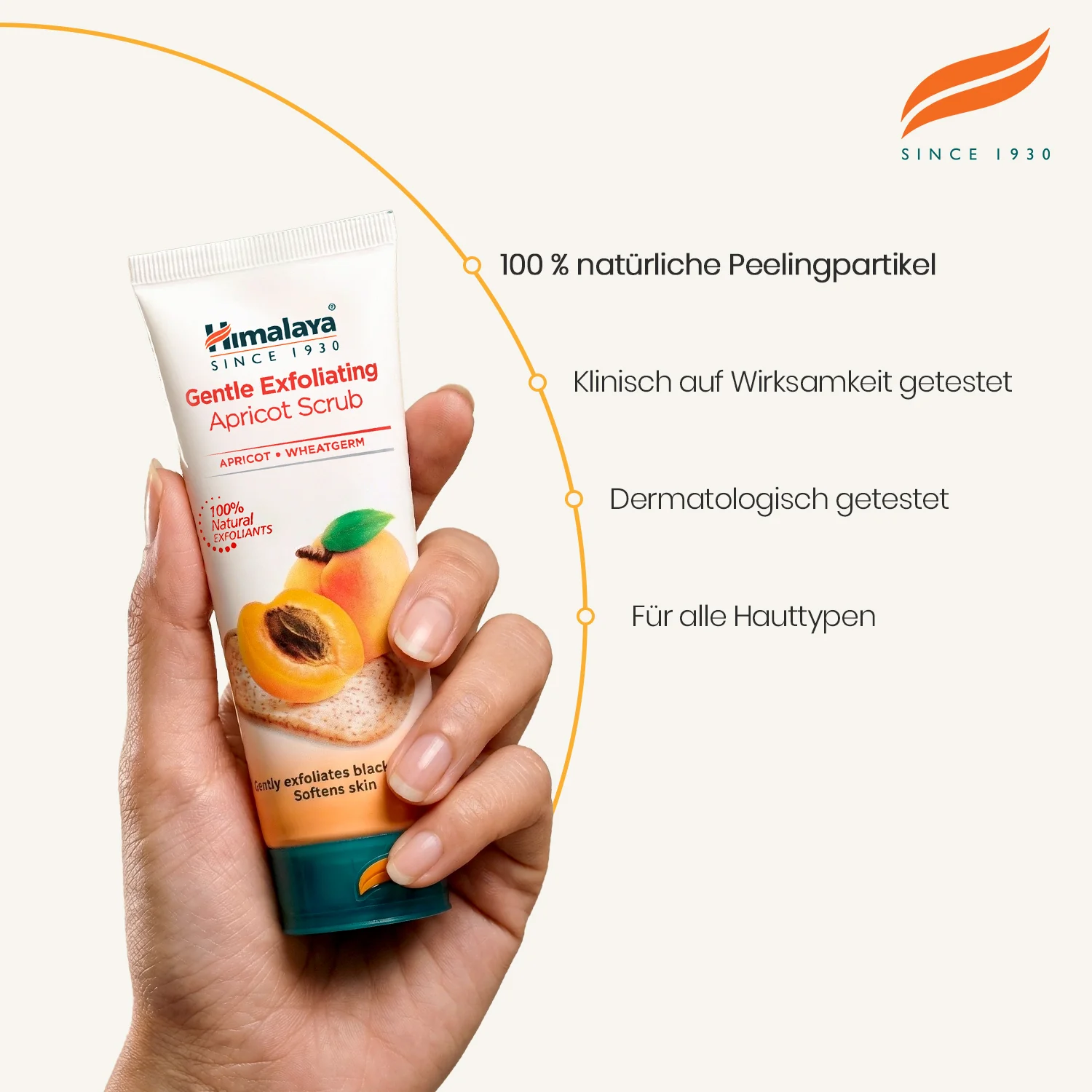 Himalaya Sanftes Aprikosenpeeling - 75ml - Image 5